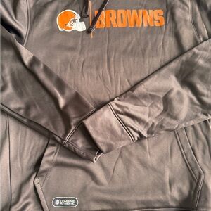 NWT! NFL Licensed Cleveland Browns Hoodie with Logo - Size M